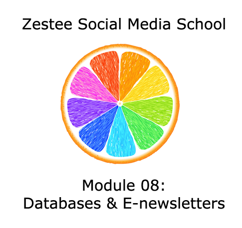 Social Media School Database and Enewsletters